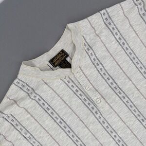 VTG. Eddie Bauer Chambray Plaid Button Down 2XLT Long Sleeve WESTERN Cotton